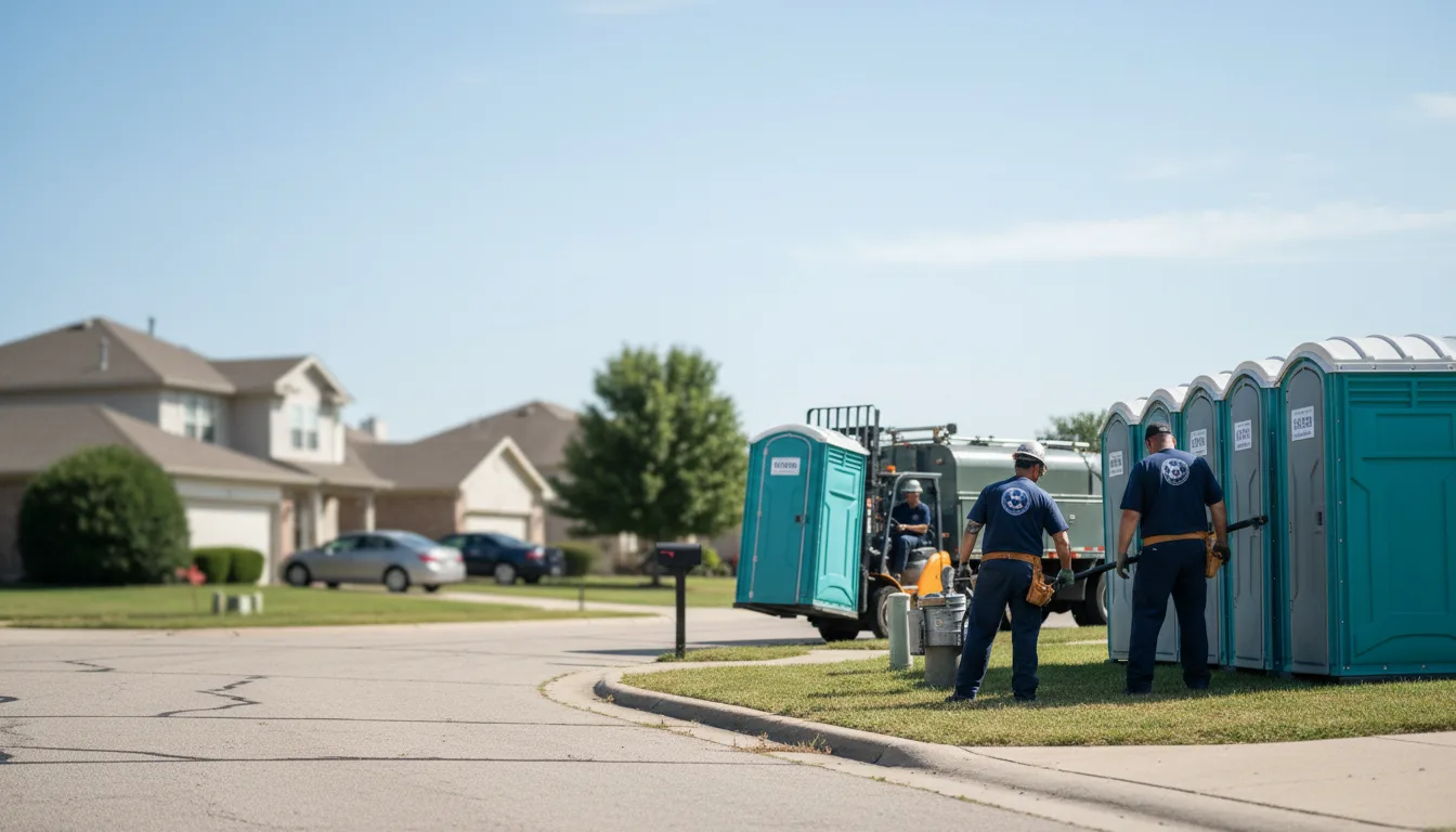 Porta Potty Rental in Hooker, OK near me